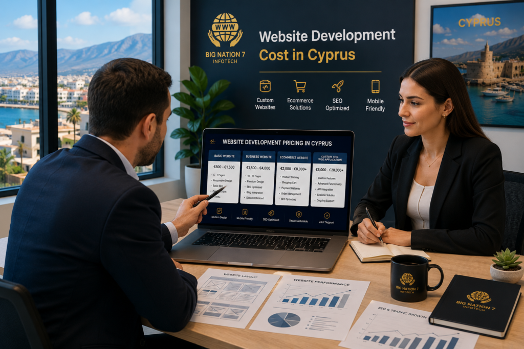 Website Development Cost Consultation in Cyprus