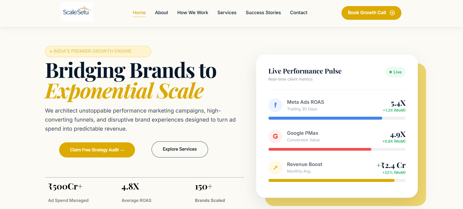 Scale Setu Website