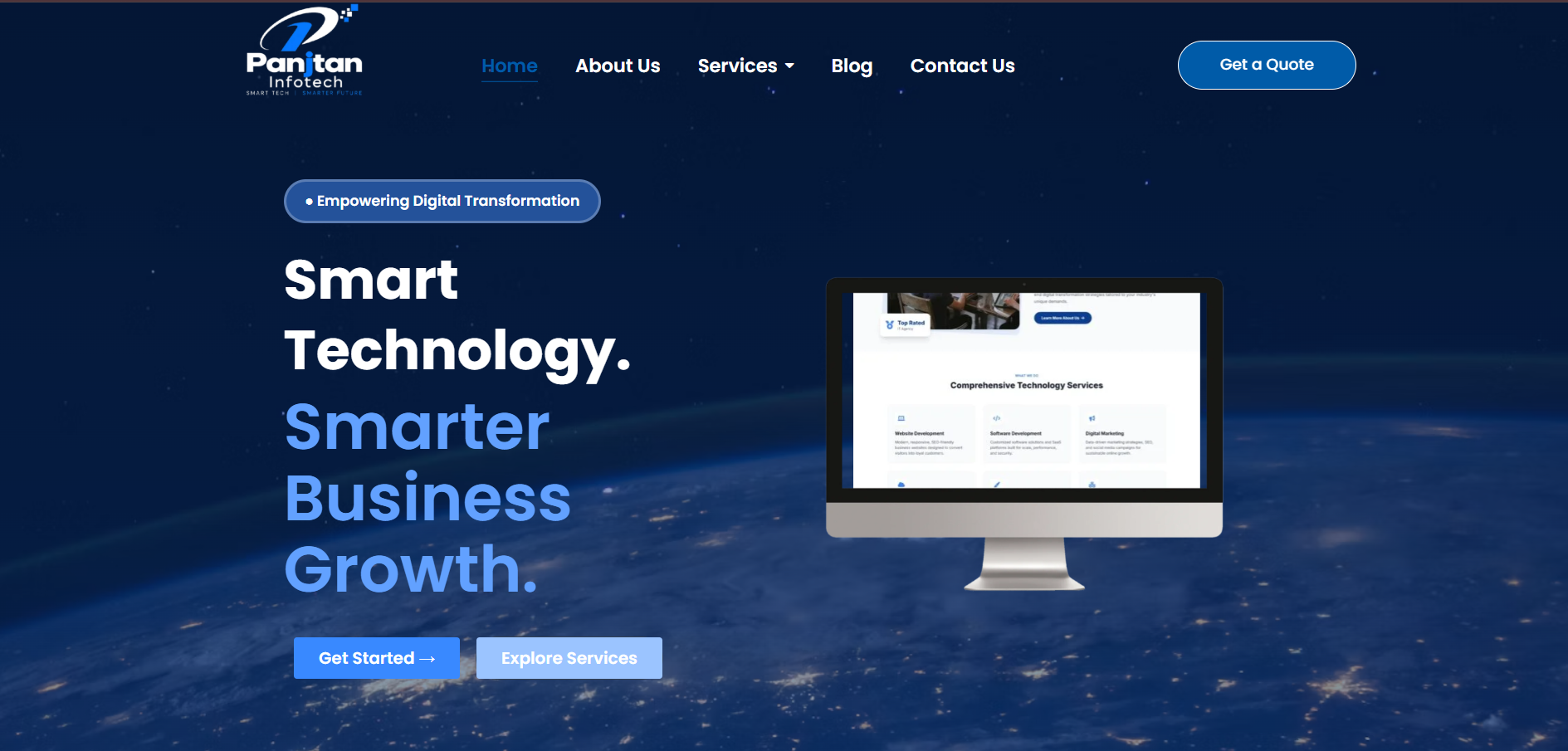 Shakti Pumps Website Preview