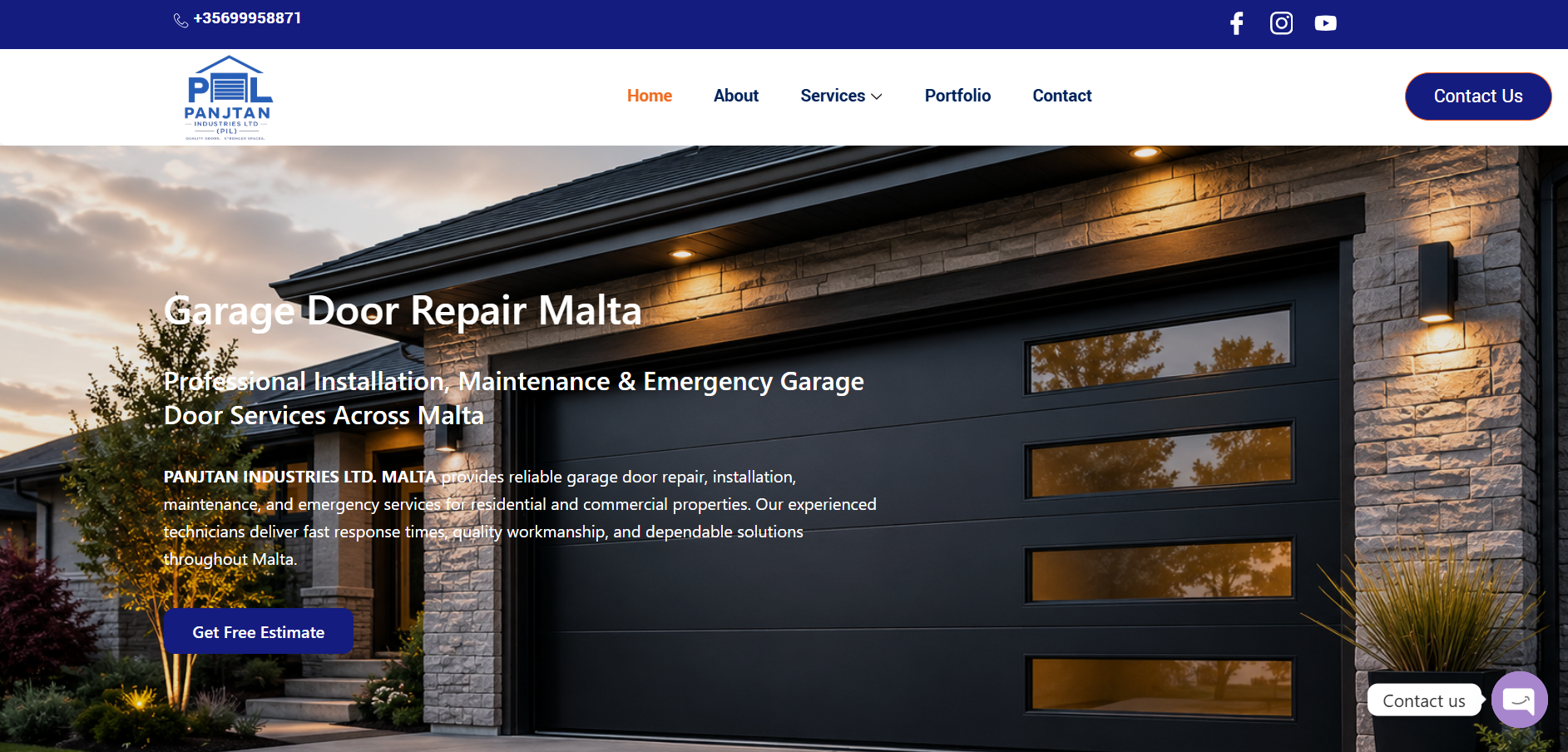 Shakti Pumps Website Preview