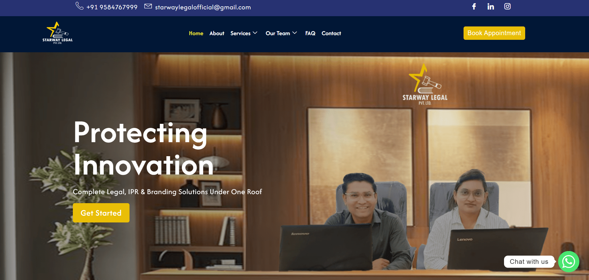 Shakti Pumps Website Preview